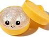 Гигантская блестящая пельмешка Squishy, Мега радужные пельмешки, Милая игрушка-антистресс с коробкой-пароваркой, Мягкое тесто для сжатия и снятия стресса для взрослых