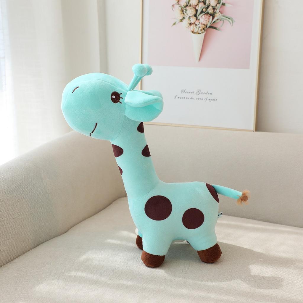 Cartoon Giraffe Plush Toy Kawaii Animal Doll Children's Toy Home Decoration Birthday Present Soft Toy Giraffe