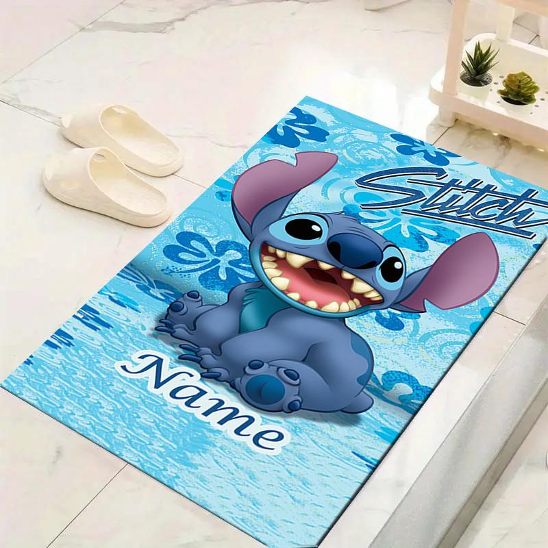 Custom 1Pc Lilo Stitch Adventure Rug Office Carpet Indoor Outdoor Entrance Doormat Nonslip Soft And Comfortable Living Room D916271