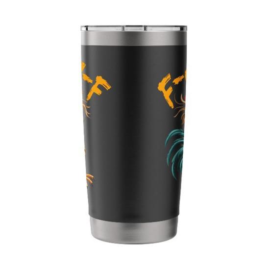 Смешной Злой Обжарщик Тамблер 20 унций CAW-F Кружка с двойными стенками и изоляцией Персонализированный подарок с именем для коллег друзей