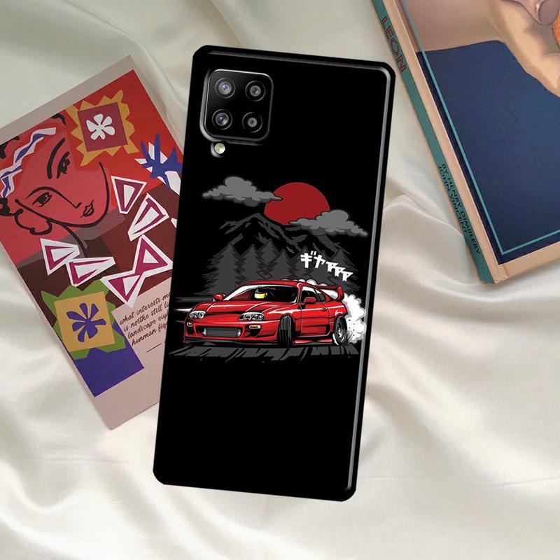 JDM Cars Case For Samsung Galaxy A56 A36 A06 A13 A53 A32 A12 A22 A52 A35 A26 A16 A55 A15 A54 A34 A14