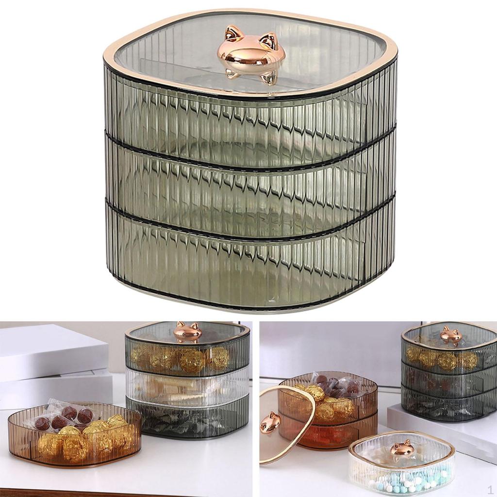 Контейнер для закусок из сухофруктов, сервировочное блюдо для конфет с орехами и фруктами