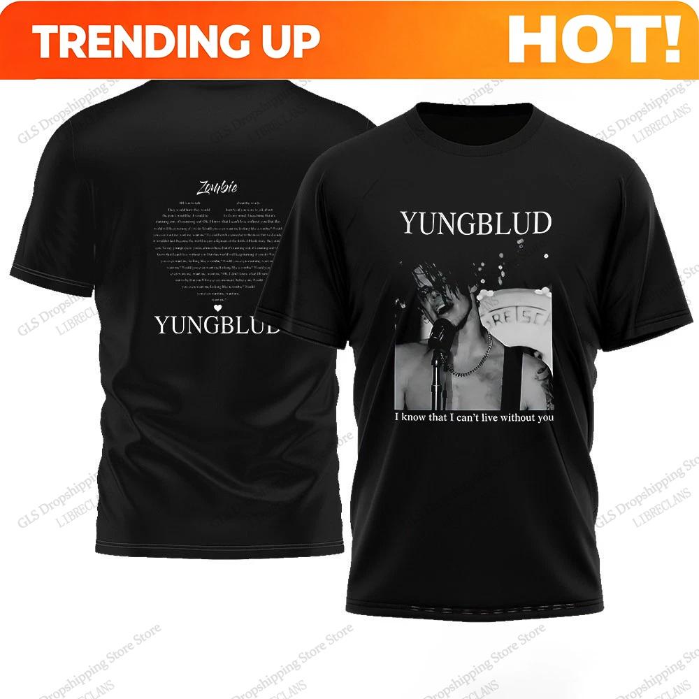 New Vintage Rock Band Yungblud World Tour 3d Print Tshirt Unisex Unisex Fashion Plus Size Tops Tee Harajuku Short Sleeve Tshirt Boy