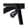 Chaise de bureau ergonomique - woxter - ergo black - réglable en hauteur - accoudoirs - tissu respirant