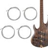 Electric Bass Bass Guitar Stainless Steel Strings for Nickel Replacement Strings for Durable Stainless Steel Electric Bass Strings Strings, Strings,
