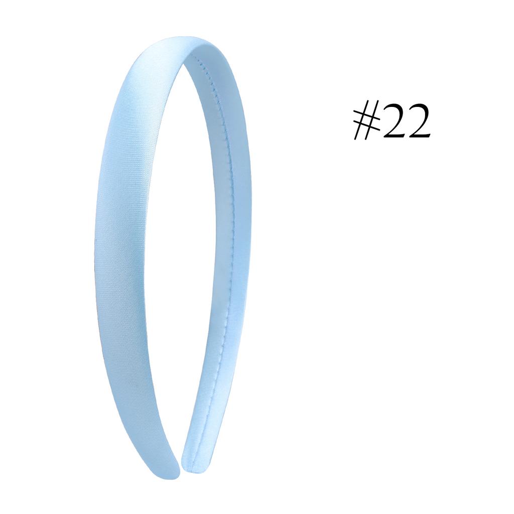 1,5 см Однотонные повязки на голову Сатиновая повязка для рукоделия Сделай сам Повязка для волос Красочные сатиновые повязки на голову для девочек и женщин