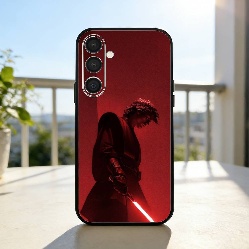 Epic S-Star W-War Phone Case For Samsung A73,72,71,A52,51,40,41,A22,A32,31,A13, Soft Black Shell
