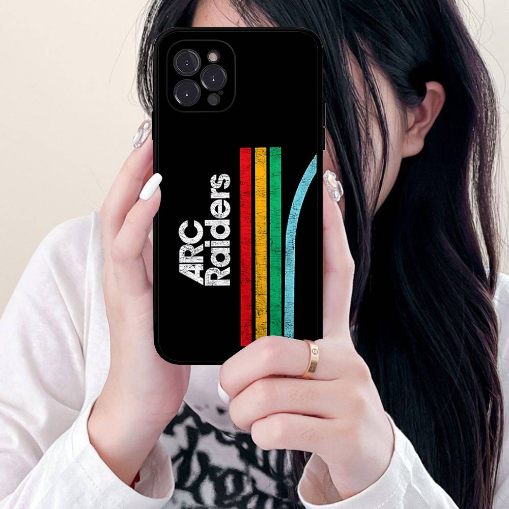 Игровой чехол A-ARC R-Raiders для iPhone 17 16 15 14 13 12 11 Pro Max Plus Черный корпус