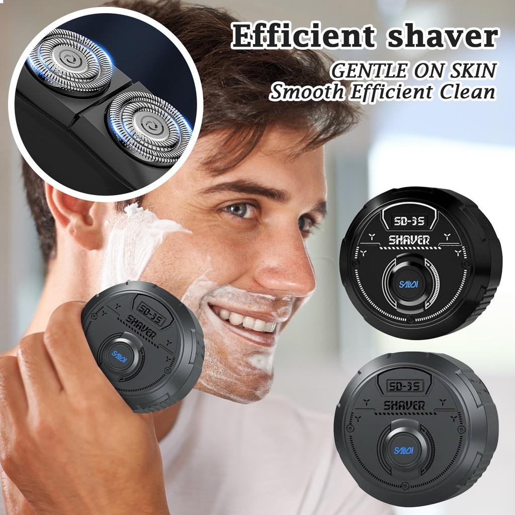 Electric Shaver Rechargeable Body Wash Travel Car Portable Men's Shaver (no Spare Blade)