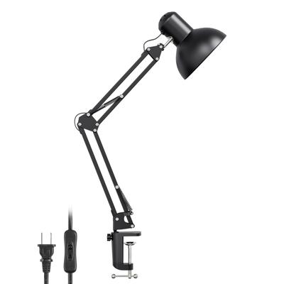 Светодиодная настольная лампа Lepro с электрическим кронштейном, лампа E26 продается отдельно, со шнуром для выращивания растений, популярная настольная, стильная, легко устанавливаемая, лампа,