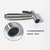 Women's Stainless Steel Toilet Spray Gun with Diverter Hand Shower Booster Flushing Nozzle for Hotel Bathrooms