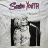 Sonic Youth группа винтажная белая футболка ретро футболка Перепечатка S5XL Унисекс футболка