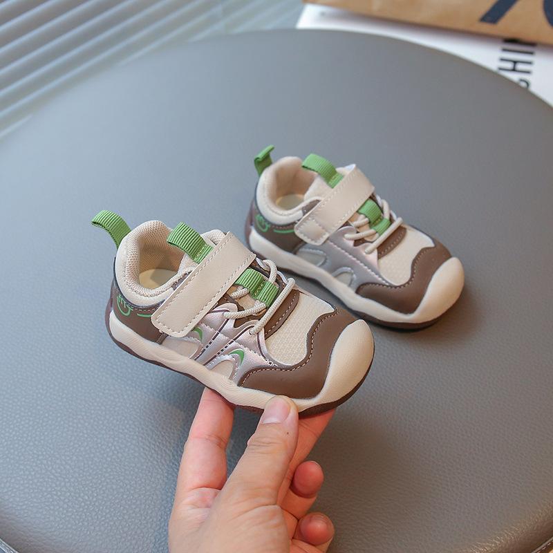 2025 Autumn New Children's Sports 1-2-3 Year Old Baby Toddler Shoes Casual Trend Men and Women