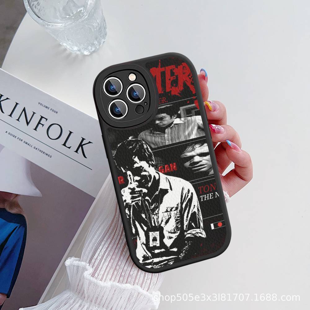 Чехол для телефона Декстер Морган для IPhone 11 12 13 14 15 16 Pro Max Plus Кожаный чехол