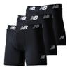 Premium Boxer Front Black Size M Size Men's Briefs, 6-inch, Opening, 3-Pack (LAU13001), Quick-Drying, (Black/Black), (Japan L)