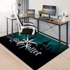 1pc Office Carpet Chair Mats Harry Potter Castle Night Perfect for Office Chairs, Living Rooms, Or Bedrooms,Polyester Carpet.HDT218