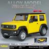 1:24 Suzuki Jimny Внедорожник SUV Металлический Литой Модель Автомобиля Звук и Свет Коллекция Дисплей Хобби Декор Подарки Для Мальчика