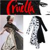 Cosplay Dress Inspired By 101 Dalmatians Black And White Witch Cruella De Vil