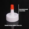 10pcs Plastic Squeeze Bottles Replacement Caps 28mm Bottle Top Twisted cover Bottle sealing cap