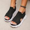 Summer Sexy Lace  Platform Fly Woven Casual Women's Sandals