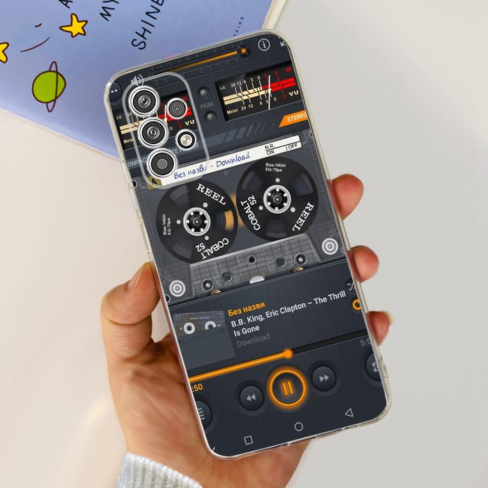 For Samsung Galaxy A23 5G A23 4G Case Cartoon Astronaut Cat Soft Silicone TPU Cover For Samsung A23 a23 6.6" Bumper Phone Case