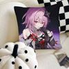 Evernight Горячая игра Honkai Star Rail Наволочка Квадратная подушка Спальня Диван Досуг Комфортная подушка Автомобиль Украшение для дома