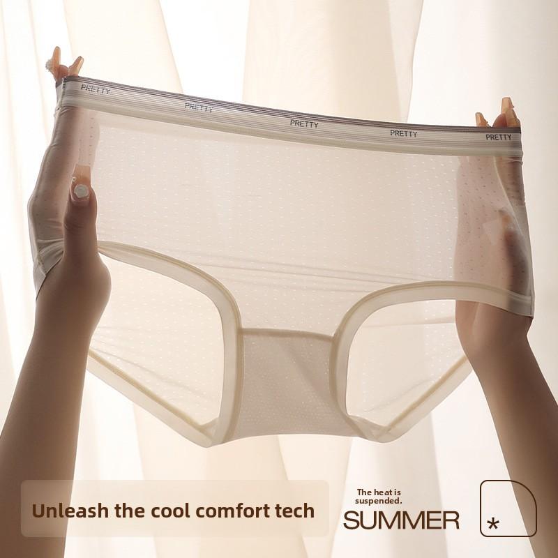 Женские весенне-летние сексуальные привлекательные кружевные трусики-слипы со средней посадкой