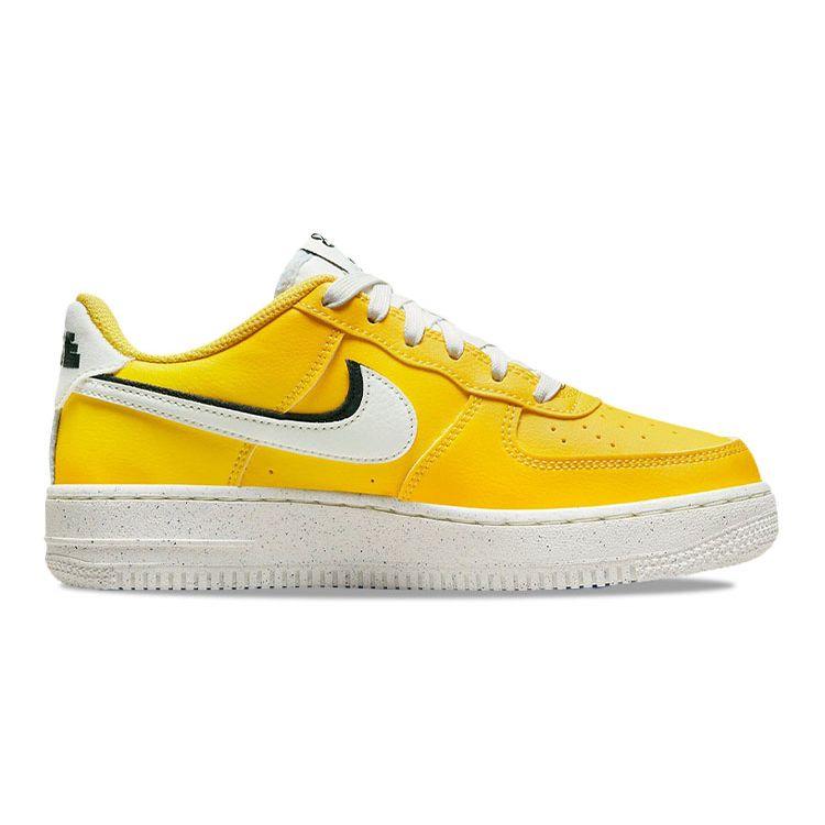 Nike Air Force 1 LV8 GS 82 - Tour Yellow Kids Sneakers Black Sail DQ0359-700