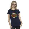 Rick And Morty Womens/Ladies Christmas Wreath Cotton T-Shirt