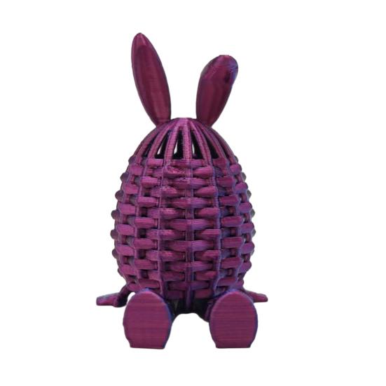 3D-печатные пасхальные яйца, гибкие, подвижные, яйцо-кролик, наполнители для пасхальной корзины, для вечеринок, декор для дома, офиса, стола