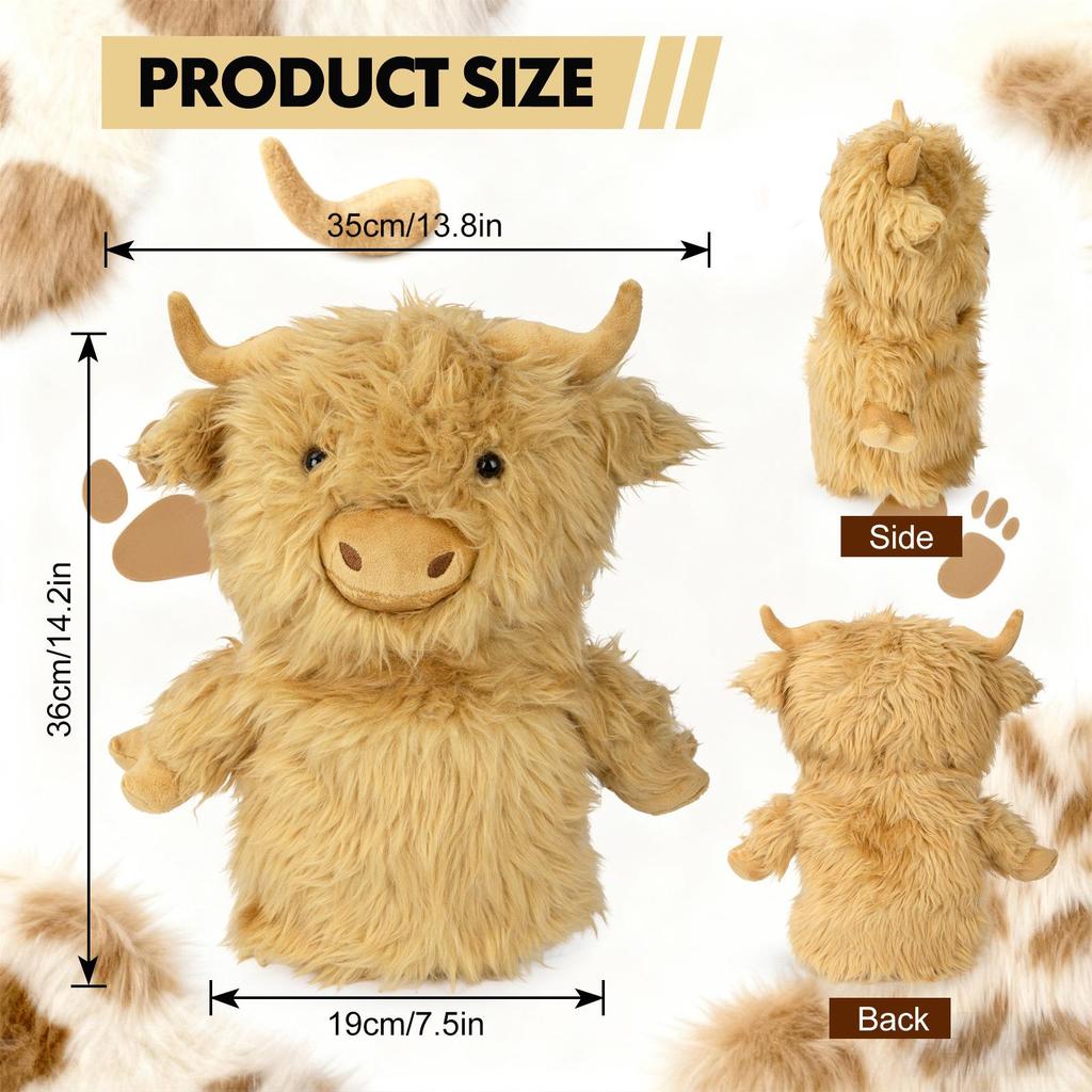 Cute Cartoon Plush Doll Golf Club Headcovers