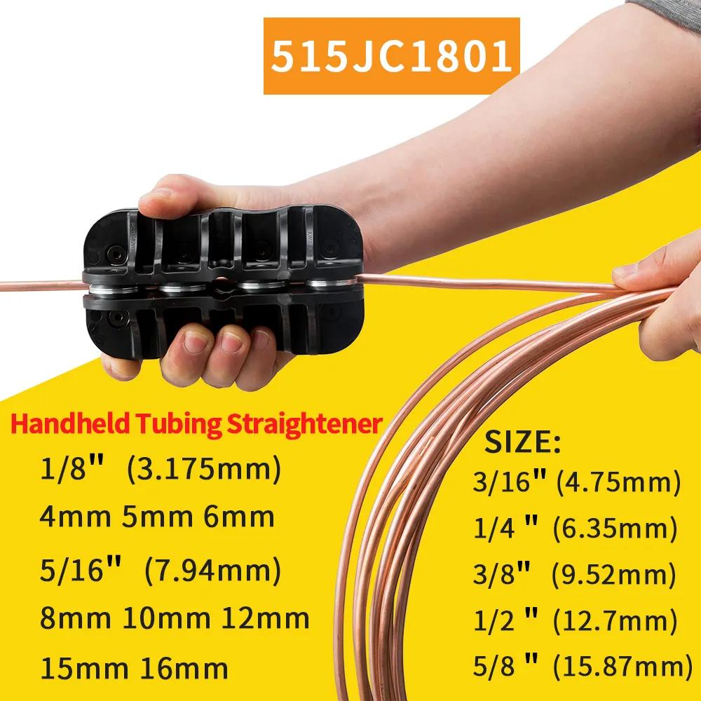 Ручной выпрямитель трубок с улучшенным захватом, портативный инструмент для выпрямления трубок для линий тормозной топливной системы