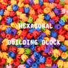 Children'S Building Block Toy Assembly Puzzle Hexagonal Male And Female Puzzle Gear Insertion Plastic Large Particle Gift