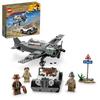 LEGO Indiana Jones Fighter Attack 77012 Toy Block Present Movie Adventure Action 8 Years Old ~