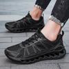 New Running Shoes Men's Large Size Mesh Breathable Casual EVA Sole Lightweight Cushioning Rebound Urban Commuter Shoes