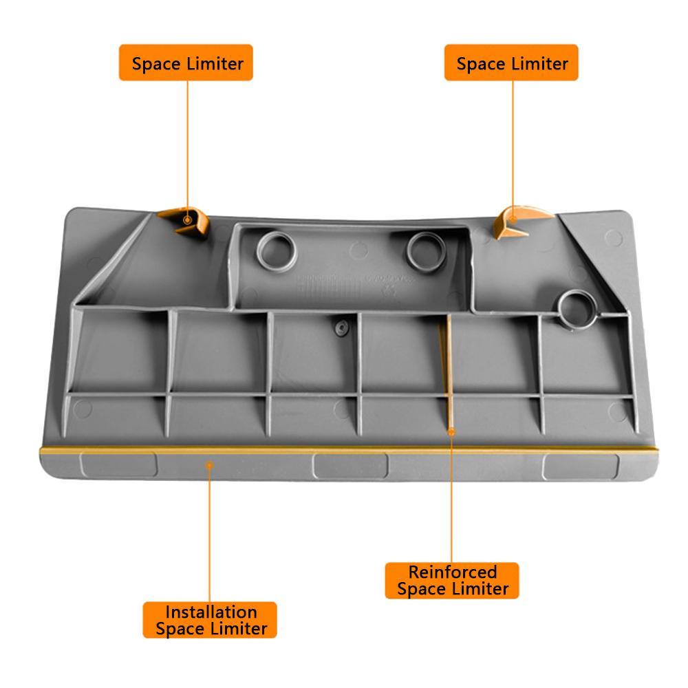 Для Tesla Model 3 Y Dashboard Storage Box 2024 2024 Navigation Screen Rear Tissue Glasses Key Organzier Tray Case Car Accessorie