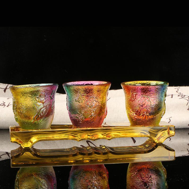 Water Purification Cup Pure Bottle Holy Water Cup Home Offering Buddha Front Water Cup Desktop Ornaments