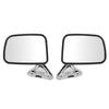 Pair Car Door Rearview Mirror Electroplated Driving Security Fit for HILUX 1988‑2005