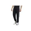 3S Striped Drawstring Joggers Men Bottoms Black H37070