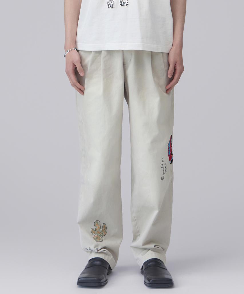 Honguseong Field Expedition Chino Trousers_Ivory