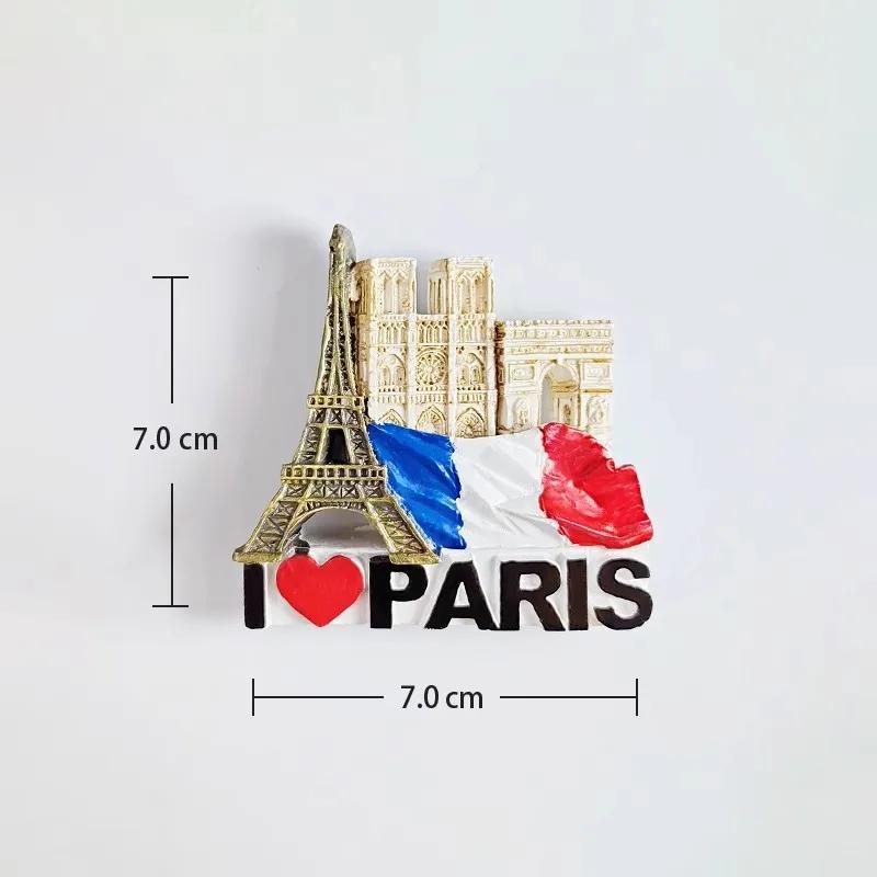 France Travelling Fridge Stickers Provence Menton Lyon Tourism Souvenirs Fridge Magnets Wedding Gifts Home Decoration Crafts