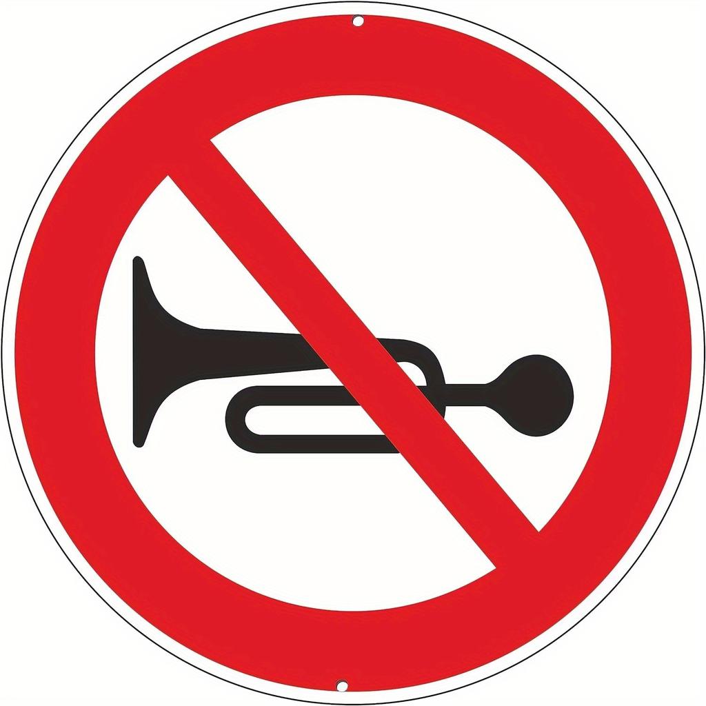 1 шт. 2d плоский деревянный предупреждающий знак - 20 см, несколько узоров на выбор, предупреждающий знак, простой в установке, водонепроницаемый, круглый