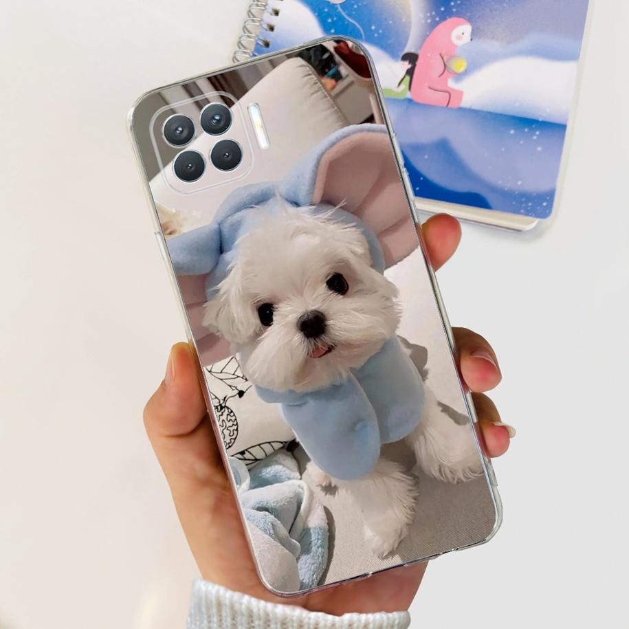 Чехол для OPPO Reno 4 Lite CPH2125 Чехол для телефона Милый Мультяшный Мягкий Силиконовый Задняя Крышка Для OPPO F17 Pro CPH2119 Coque A93 2020 Funda