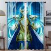 Saint Seiya Домашние интерьерные шторы для гостиной Блэкаут шторы Хэллоуин украшение Жалюзи Перегородка Тюль для спальни