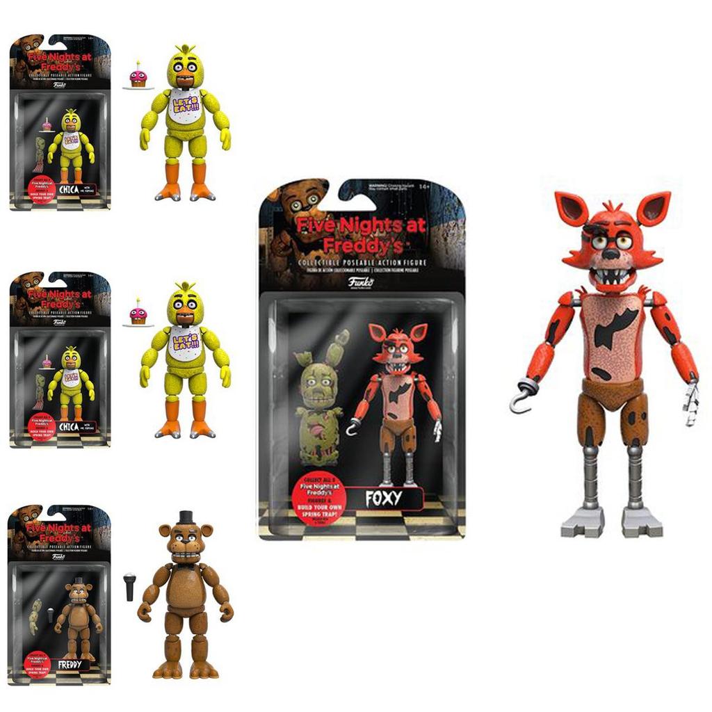 Fnaf Funko Пять Ночей с Фредди Подвижная Фигурка Золотой Фредди для Детей