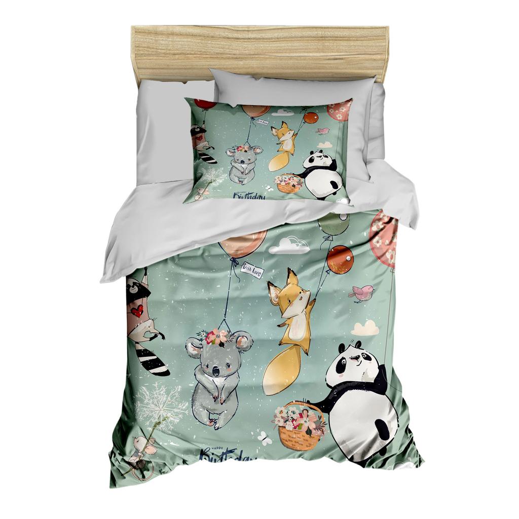 Пододеяльник унисекс для новорожденных девочек и мальчиков, комплект из 100% хлопка