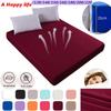 Multi Size Bedding Sheets Fitted Sheet Deep Pocket Bed Mattress Cover Quilted Mattress Protector Bed Cover No Pillowcase