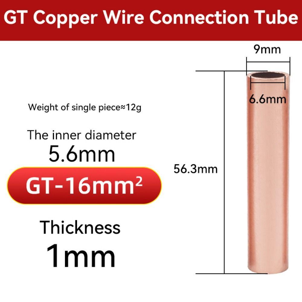 1 шт., комплект обжимного кабеля для кабеля с отверстием для провода, сварка трубок GT