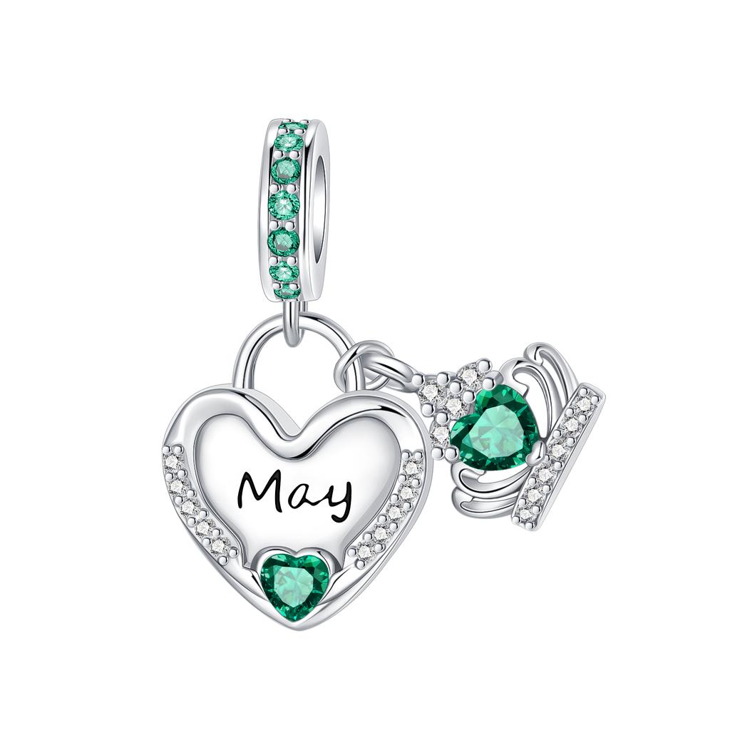 Copper Green Series Family Tree Of Life Lucky Clover Pendant Diy Beads Fit Original Charms Bracelet Women Jewelry