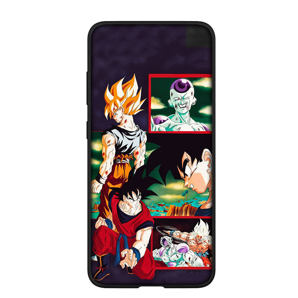 Чехол для телефона Samsung Galaxy S24 S23 iPhone 15 14 Xiaomi Redmi Note 13 12 11 8 10 9 Pro Max X XR OPPO A15 Huawei Comics Dragon Ball Goku DragonBall